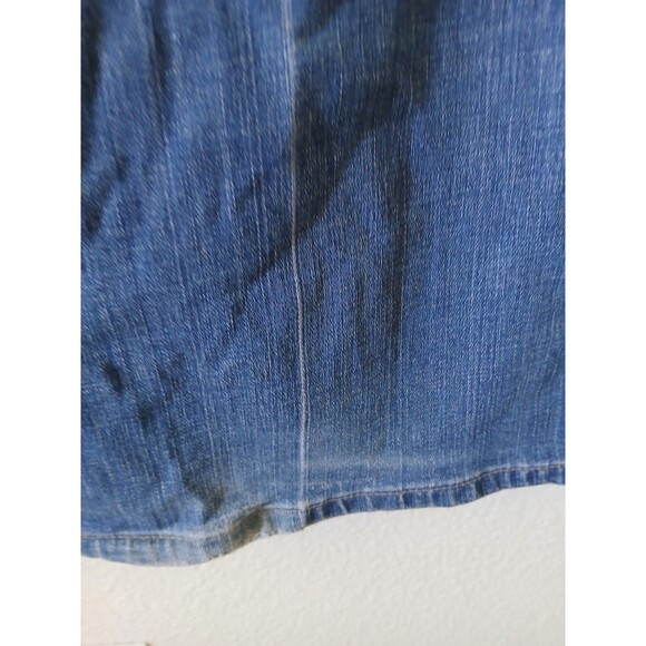 Gap Jeans Womens 8R Blue Flare Limited Edition Medium Wash Stretch Denim Hipster - Picture 16 of 16